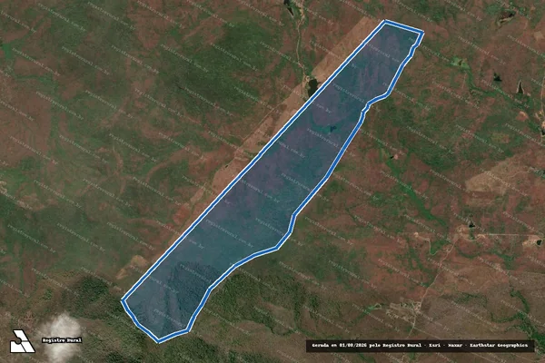Imagem de satélite de FAZENDA SURUCUCU - Parte 1 em Caucaia - CE