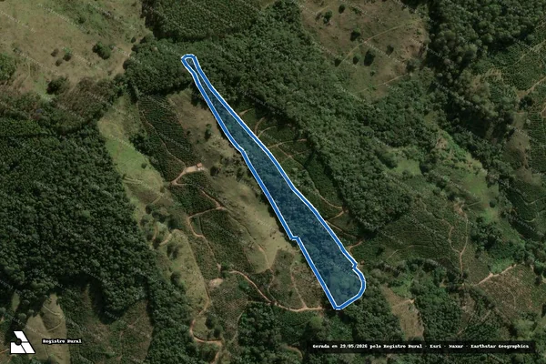 Imagem de satélite de SITIO RETIRO - Parte 2 em Albertina - MG