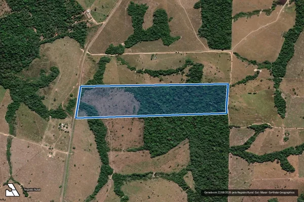 Imagem de satélite de Fazenda Madre Paulina II - Matrícula 537 em Cotriguaçu - MT