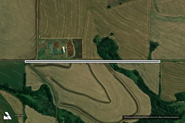 Imagem de satélite de FAZENDA SAO JUDAS TADEU - Gleba PARCELA 2 em Londrina - PR
