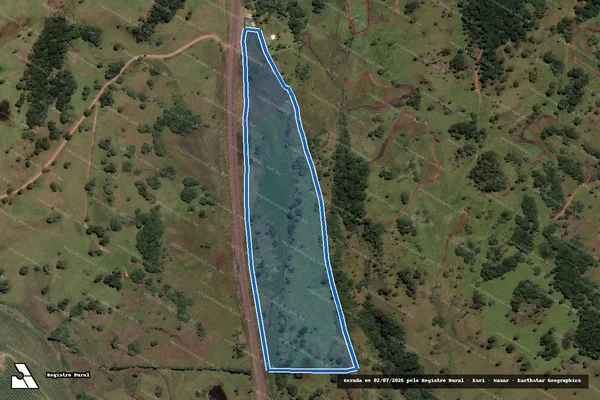Imagem de satélite de FAZENDA DOS MINEIROS - FAZENDA DOS MINEIROS em Painel - SC