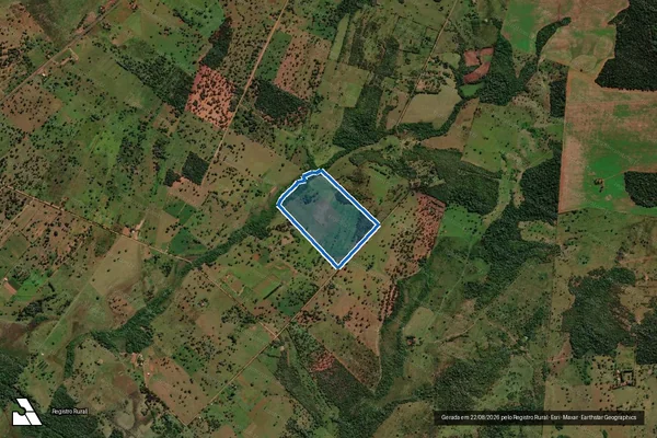 Imagem de satélite de Lote 115 - Projeto de Assentamento Marcos Freire - Lote 115 em Dois Irmãos do Buriti - MS