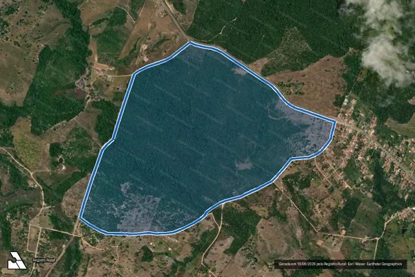 Imagem de satélite de FAZENDA SANTA RITA - Parcela 1 em Itaporanga d'Ajuda - SE