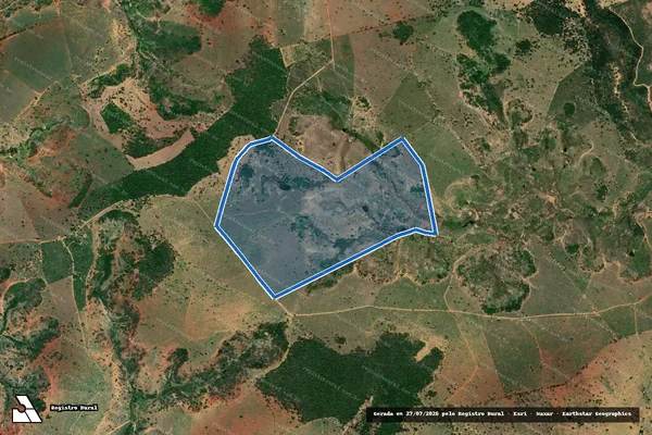 Imagem de satélite de Fazenda Perseverança - Parte 3 em Medeiros Neto - BA
