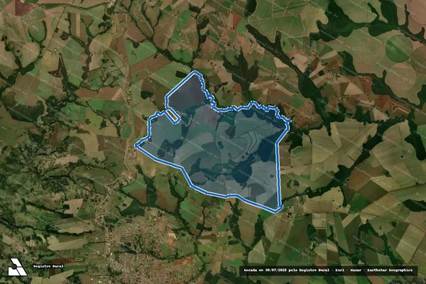 Imagem de satélite de Fazenda São Máximo - Parte 1 em Ponta Porã - MS