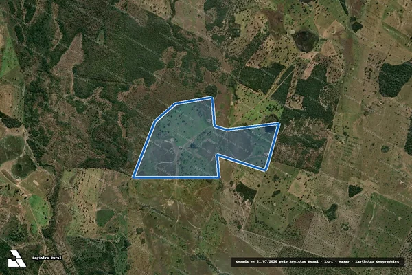 Imagem de satélite de Fazenda Candeia - Parcela 1 em Poconé - MT