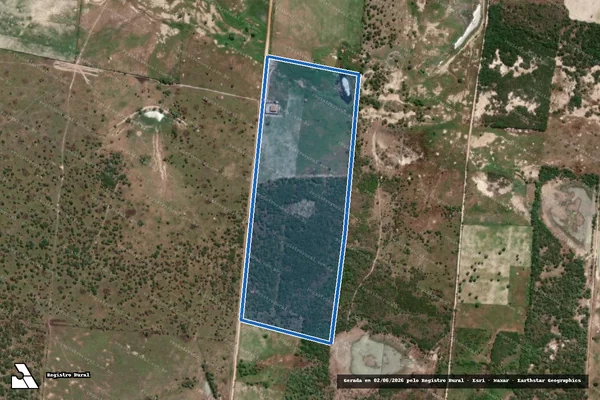Imagem de satélite de SITIO CURRAIS - SITIO CURRAIS em Ibicuitinga - CE