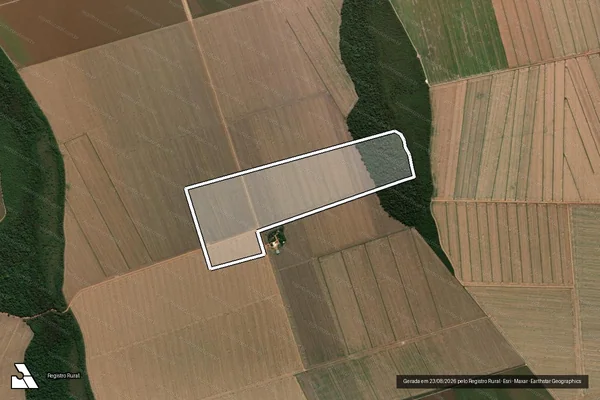 Imagem de satélite de FAZENDA MACHADO I - MATR 1330 em Sorriso - MT