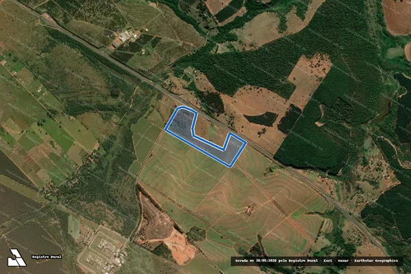 Imagem de satélite de Fazenda Nossa Senhora de Fátima ? Gleba C - Parte 1 em Bauru - SP