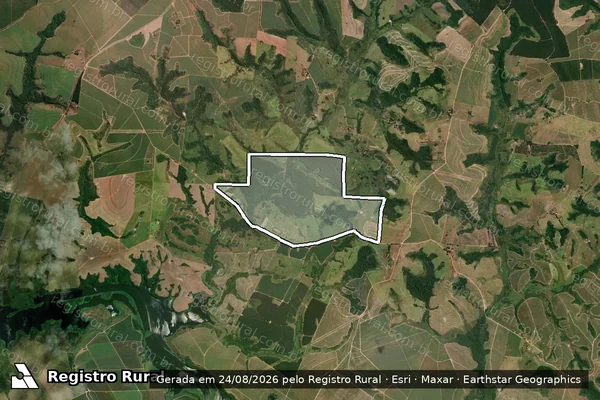 Imagem de satélite de Fazenda Morro Amarelo - Gleba A em Anhembi - SP