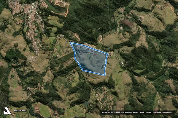 Imagem de satélite de FAZENDA SOBRADINHO - PARTE 1 em Cabreúva - SP