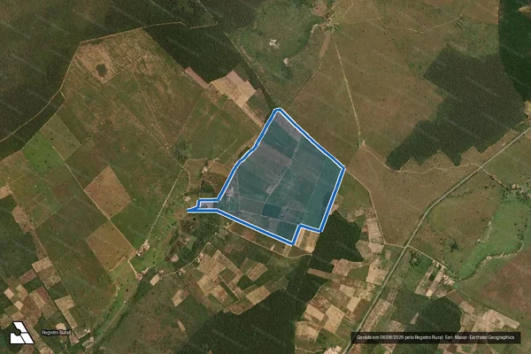 Imagem de satélite de FAZENDA LAGOA DO TORQUATO / Parte 1 em Vitória da Conquista - BA