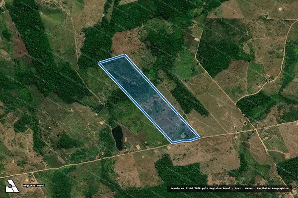 Imagem de satélite de PA BRASIL NOVO ? LOTE 09 - Parcela 1 em Marabá - PA