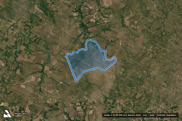 Imagem de satélite de FAZENDA SANTIAGO II em Araguaína - TO