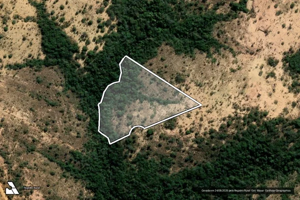 Imagem de satélite de Fazenda Panorama - Parte 21 em Morada Nova de Minas - MG