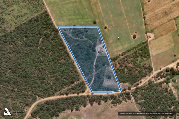 Imagem de satélite de FAZENDA GRAVATÁ - Parte 3 em Ouricuri - PE