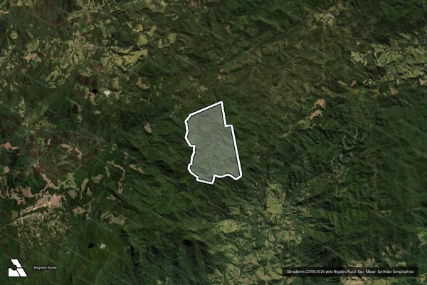 Imagem de satélite de Fazenda Campo Verde ? Gleba 28 - Parte 1 em Sapucaí-Mirim - MG