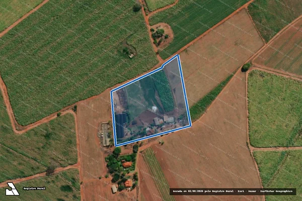 Imagem de satélite de SITIO SANTA CRUZ - GLEBA B em Bebedouro - SP