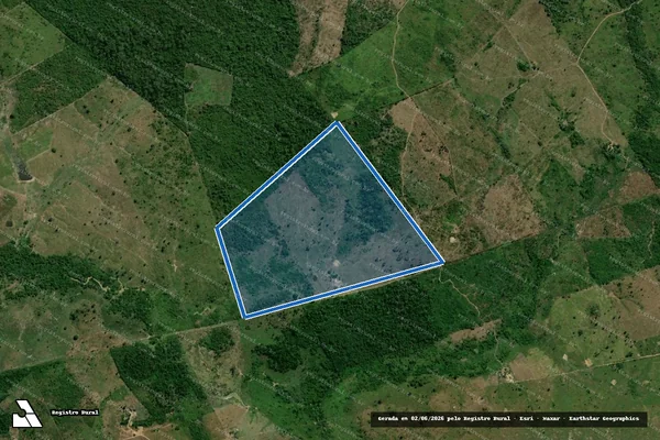 Imagem de satélite de PA CEDRINHO LOTE-11 CHÁCARA PAI E FIHO - Parcela 1 em Marabá - PA
