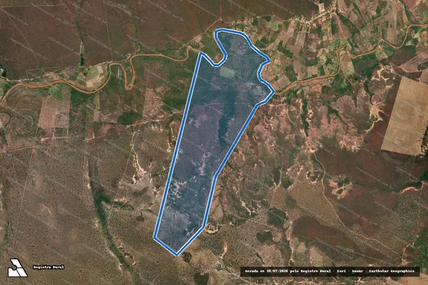 Imagem de satélite de Fazenda Papagaio / PARTE 1 em Monte Alegre do Piauí - PI