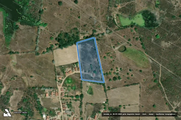 Imagem de satélite de SITIO CASTANHO - Parte 1 em Queimadas - PB