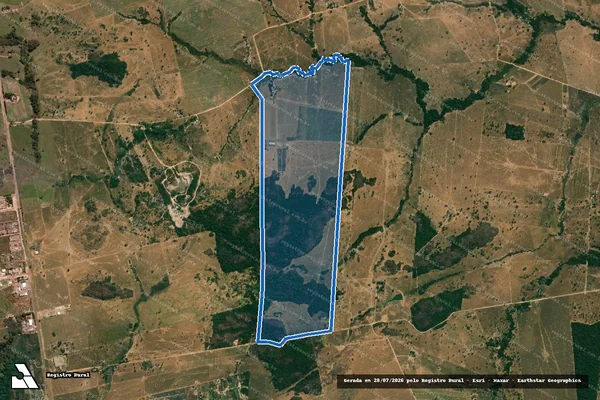 Imagem de satélite de Fazendinha em Colíder - MT