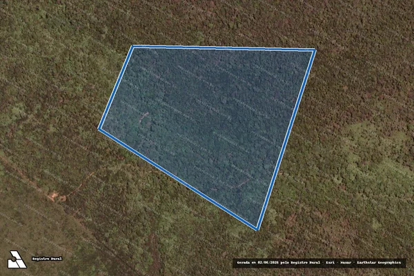 Imagem de satélite de FAZENDA MARTIM - LOTE 16 em Cristalândia do Piauí - PI