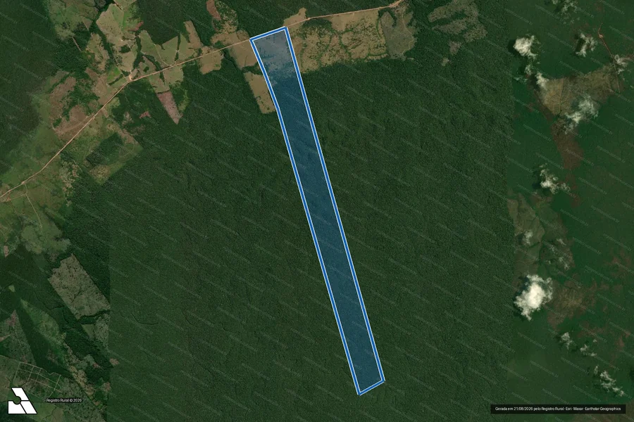 Imagem aérea do item B