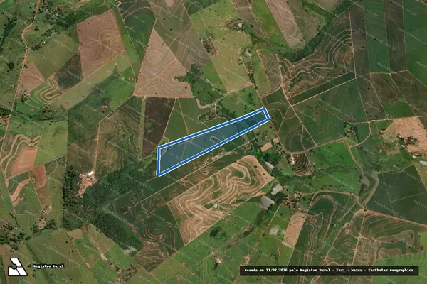 Imagem de satélite de Sitio Jangadinha IV - Parcela 1 em Araçatuba - SP