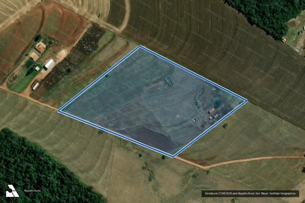Imagem de satélite de Fazenda Brigadeiro - Parcela 2 em São Pedro do Turvo - SP
