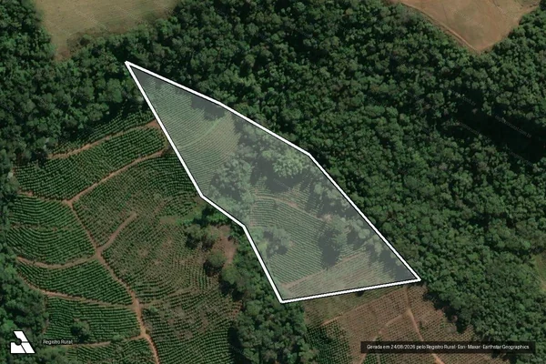 Imagem de satélite de Sitio Santa Rita - Sitio Santa Rita em Divinolândia - SP