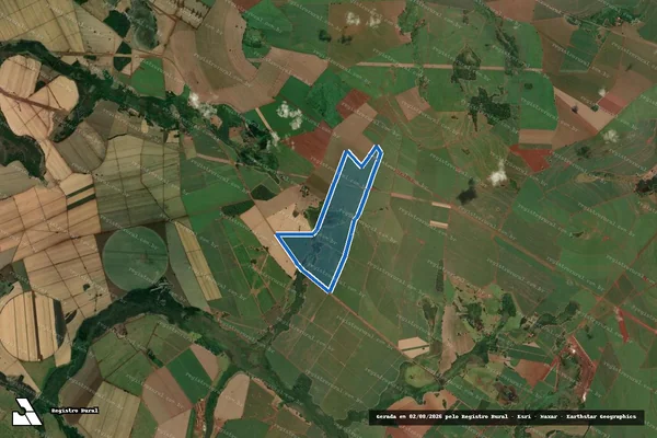 Imagem de satélite de Fazenda Bom Jesus - Gleba A em Miguelópolis - SP