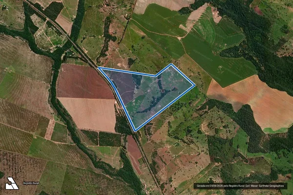 Imagem de satélite de Fazenda Realeza - Parte 1 em Pedro Gomes - MS