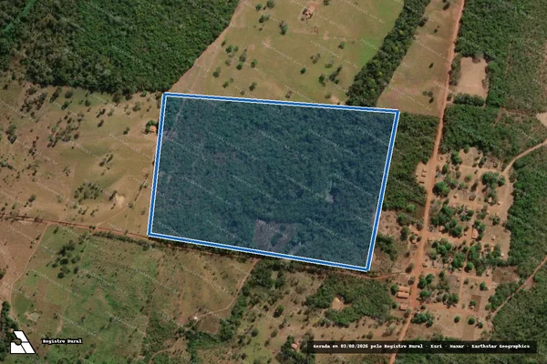 Imagem de satélite de Lote 15-PA Brejinho - Lote 15-PA Brejinho em Miracema do Tocantins - TO
