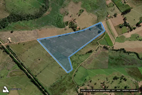 Imagem de satélite de FAZENDA SESMARIA - Parte 1 em Bom Despacho - MG