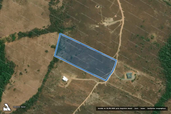 Imagem de satélite de Fazenda do Penhasco - Parte 1 em Carrancas - MG