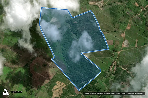 Imagem de satélite de FAZENDA CAMPINHOS - PERÍMETRO em Umbaúba - SE