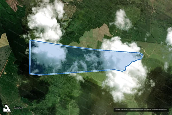 Imagem de satélite de FAZENDA VENEZA - FAZENDA VENEZA em Dom Eliseu - PA