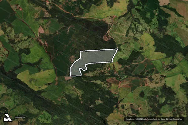 Imagem de satélite de Fazenda Cachoeira - Parte 4 em Faxinal - PR