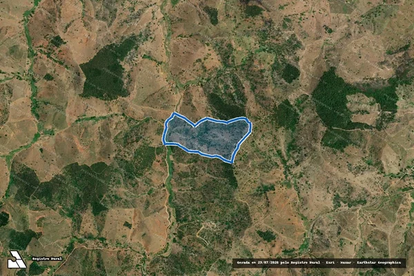 Imagem de satélite de SÍTIO CRUZEIRO - Gleba 2 em Central de Minas - MG