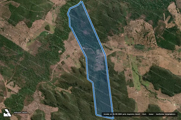 Imagem de satélite de FAZENDA VÃO GRANDE - FAZENDA VÃO GRANDE em Grajaú - MA
