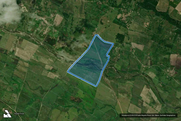 Imagem de satélite de SITIO RETIRO II - Parte 1 em Monte Alegre - RN