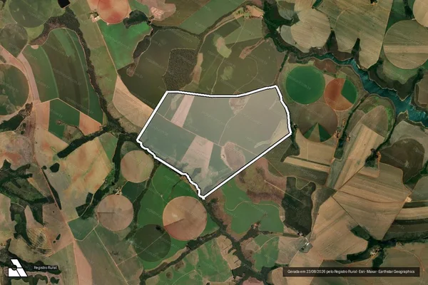Imagem de satélite de Fazenda Nevada - Fazenda Nevada em Cristalina - GO