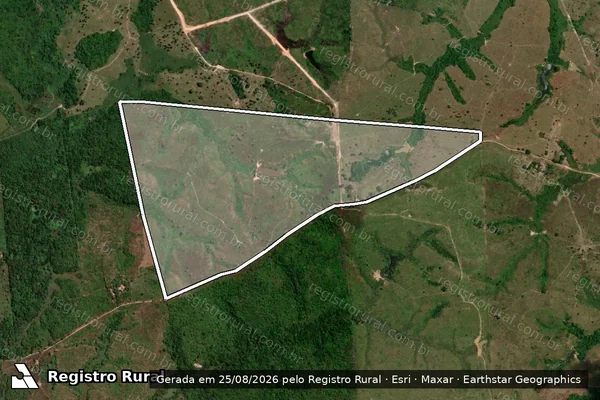 Imagem de satélite de Fazenda Toca da Onça III - Parte 1 em Zé Doca - MA