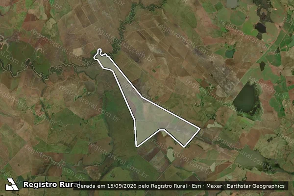 Imagem de satélite de FAZENDA ITACORÁ - Gleba B em Itaqui - RS