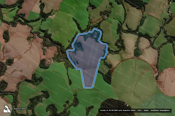 Imagem de satélite de Fazenda Castanheira  - Parcela 1 em Pejuçara - RS