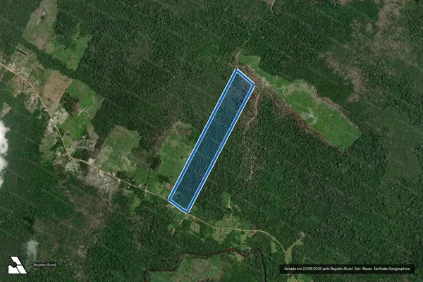 Imagem de satélite de P.A TRAIRI - LOTE 270 / Parte 1