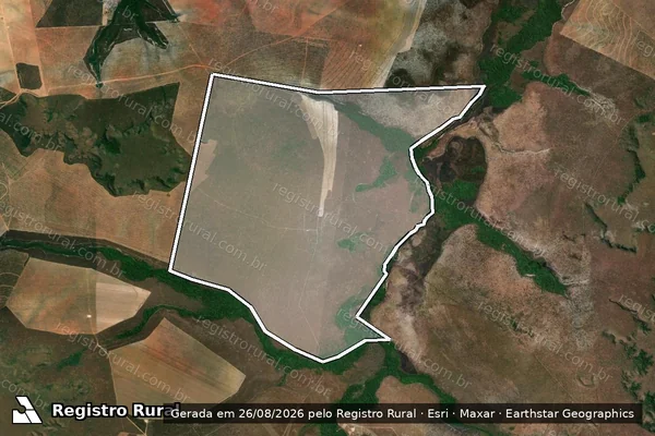 Imagem de satélite de FAZENDA MAR AZUL E OUTRAS em Balsas - MA