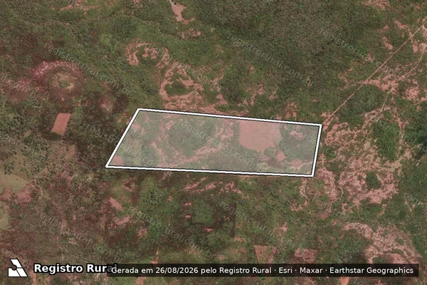 Imagem de satélite de MORRO DOS VENTOS - Parcela 1 em Jatobá do Piauí - PI