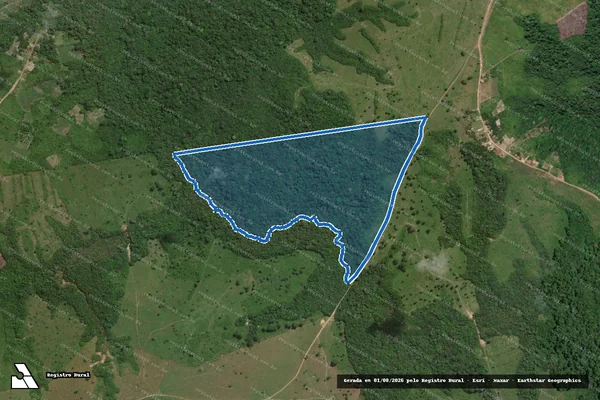 Imagem de satélite de Sitio Jamaica / Parte 1 - Parte 1 em Acará - PA